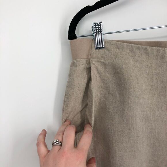 J. JILL Love Linen Tapered Leg Pull On Linen Pants - Picture 6 of 10